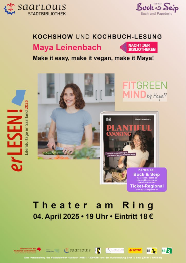 Plakat Leinenbach (c) Stadtibibliothek Saarlouis