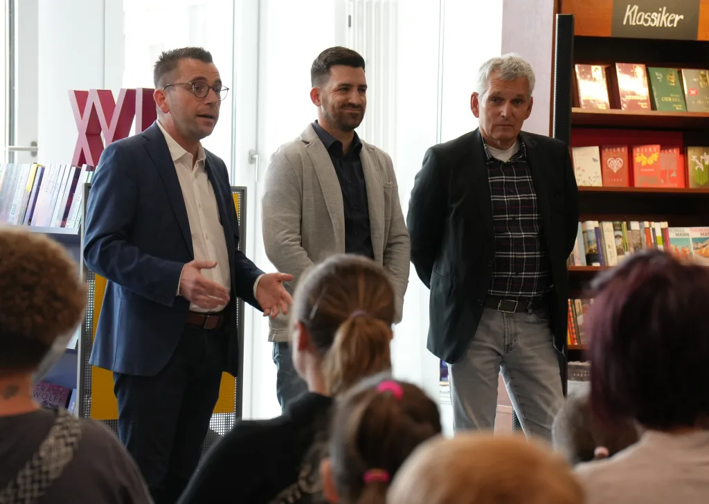 Preisverleihung des Malwettbewerbs bei Bock & Seip