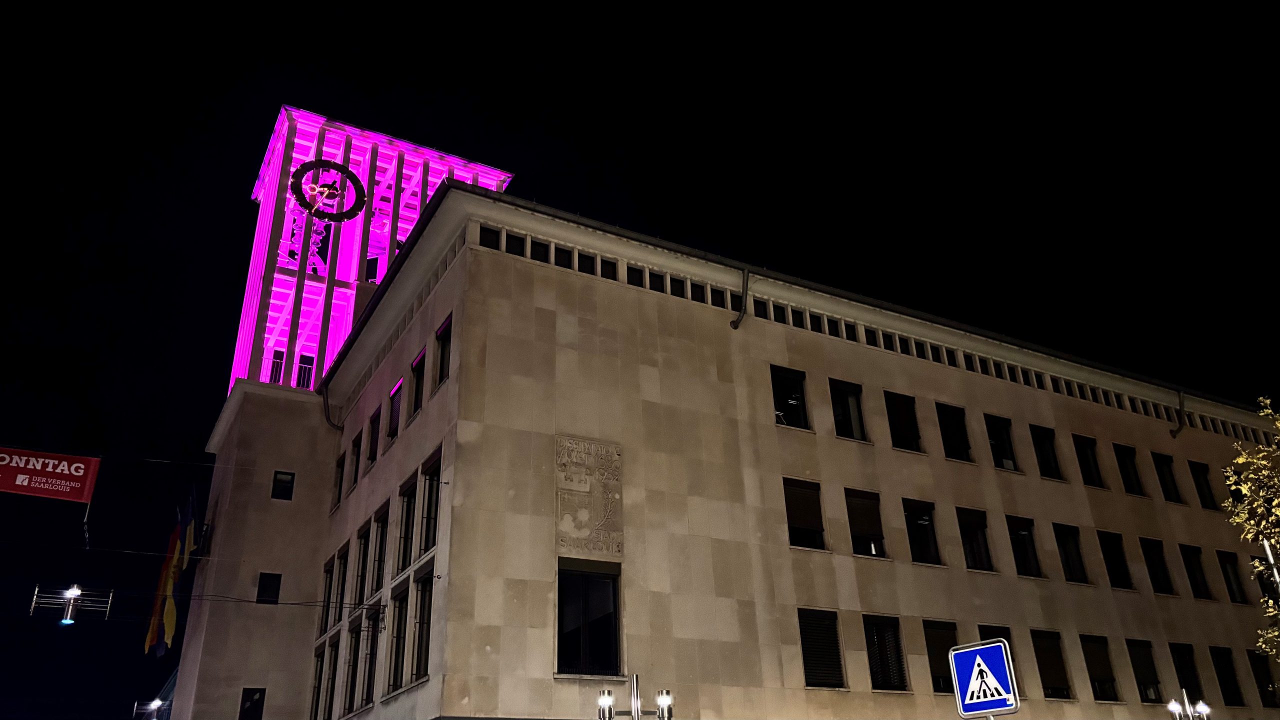 „Pinktober“ in Saarlouis