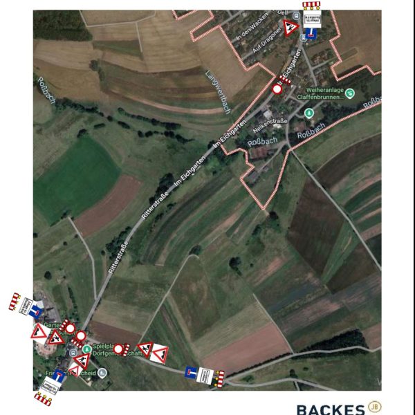 Vollsperrung zwischen Eidenborn und Falscheid