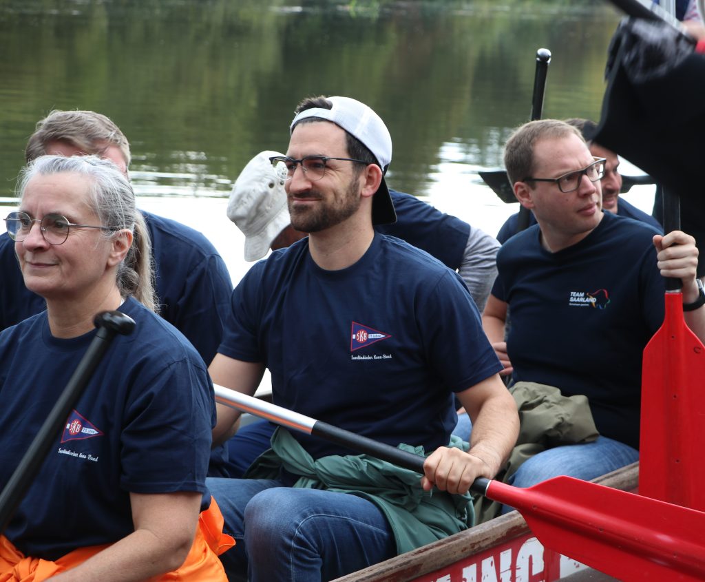 Jubiläumsfeier an der Saar in Saarlouis