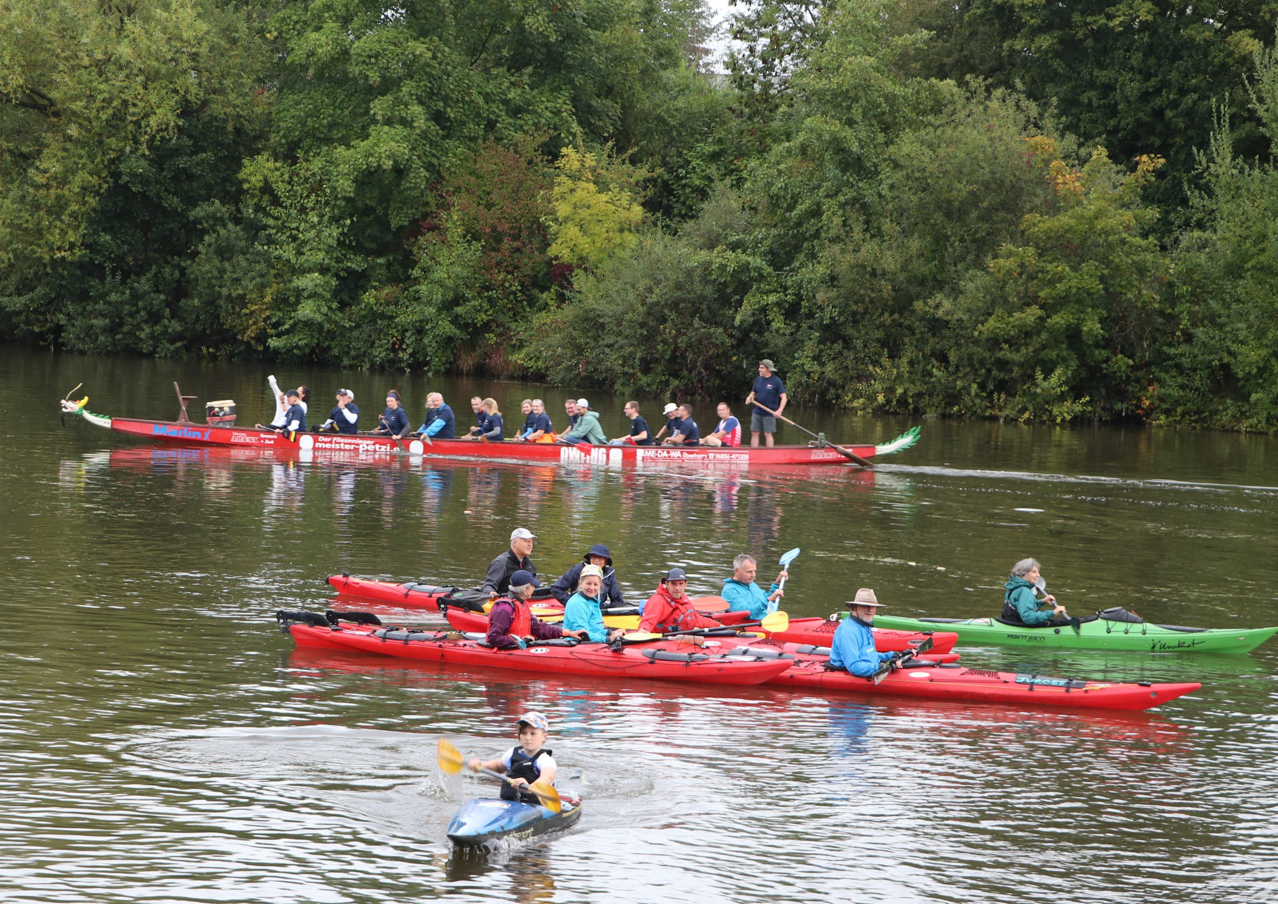 Jubiläumsfeier an der Saar in Saarlouis