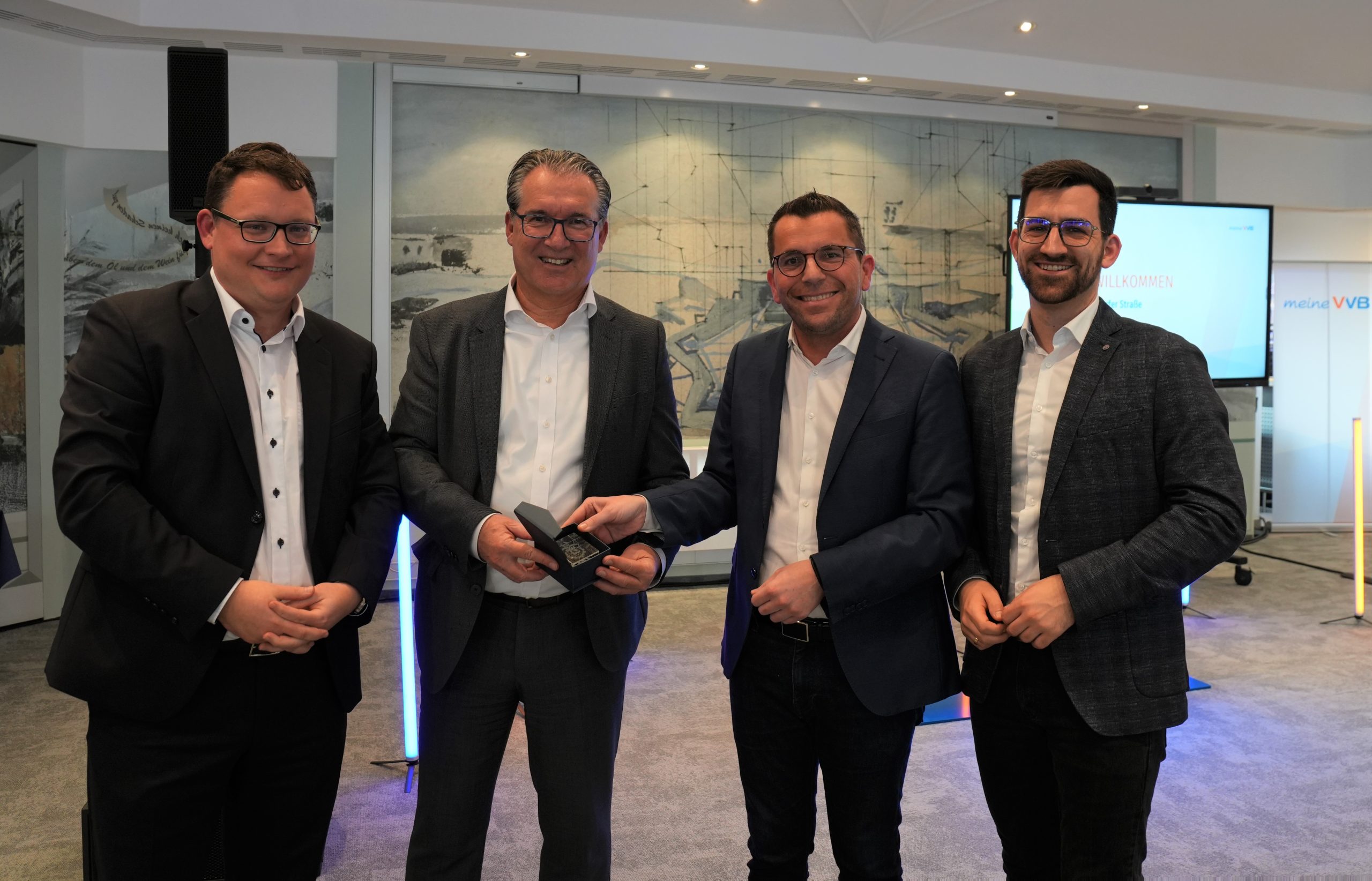 Offizielle Eröffnung der neuen Verwaltungsräume der Vereinigten Volksbank eG in Saarlouis