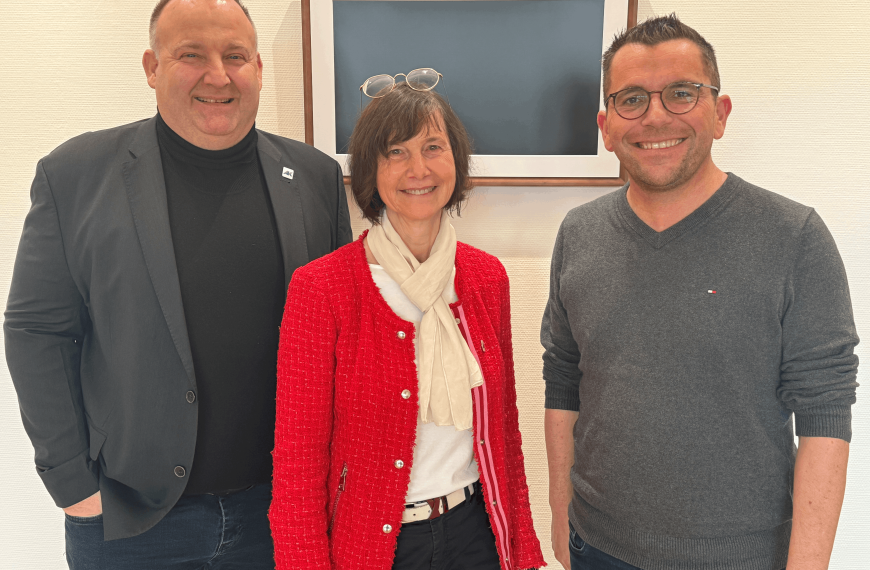 Geschäftsführung der Arbeitskammer des Saarlandes zu Besuch in Saarlouis