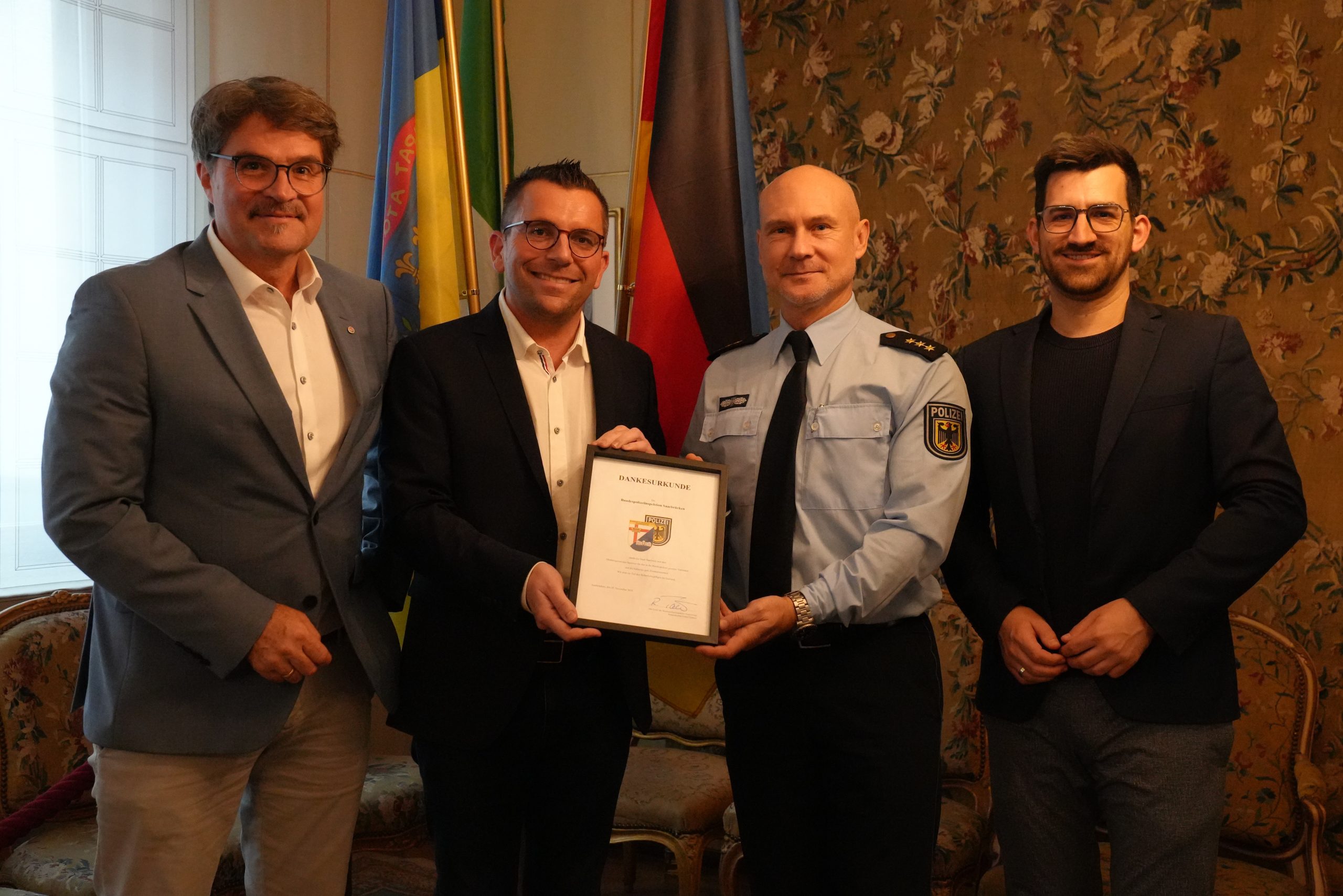 Die Saarlouiser Verwaltungsspitze