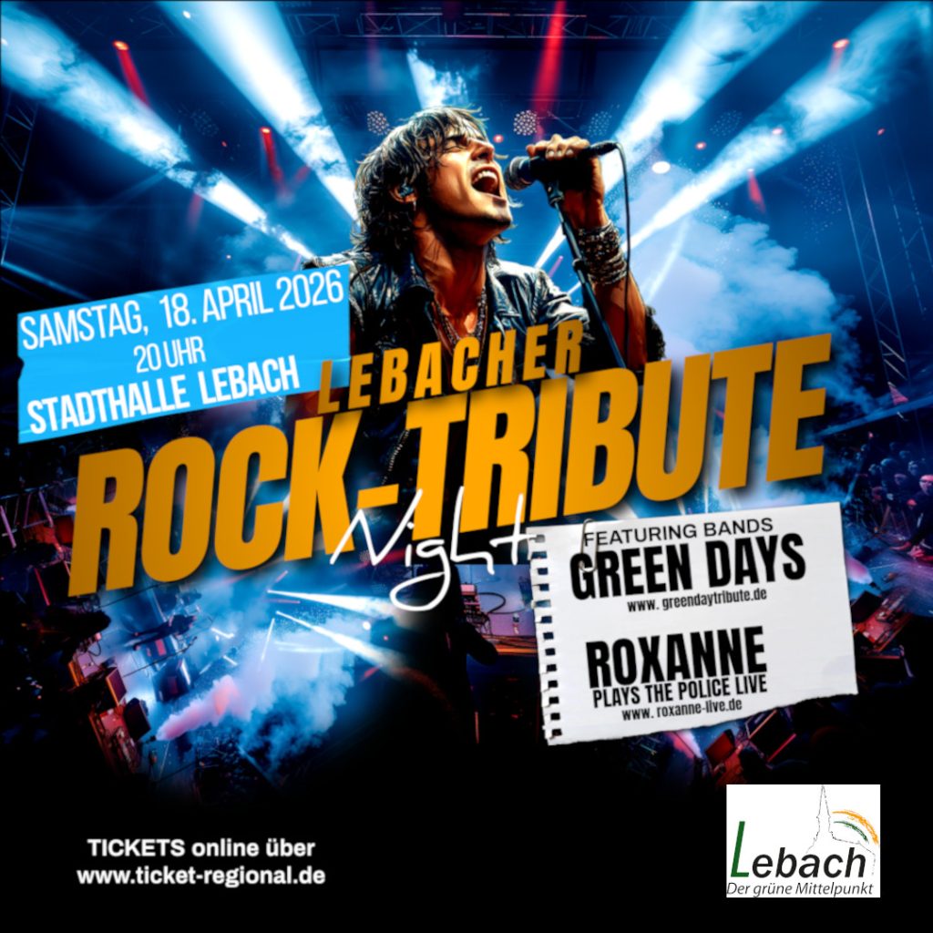 Plakat Social Media Rock Night