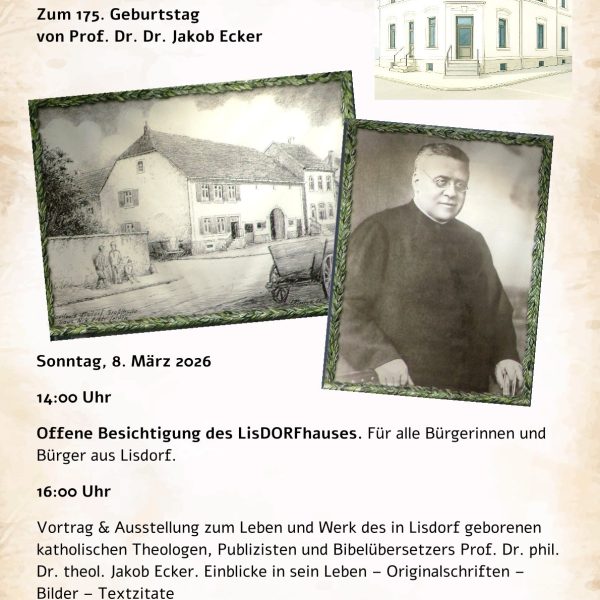 Vortrag Heimatkunde Lisdorf