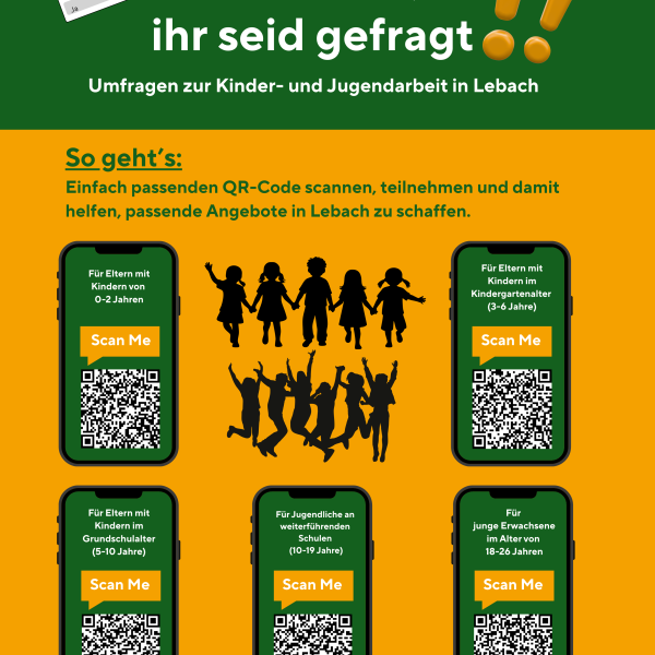 Umfrage zur Kinder- und Jugendarbeit