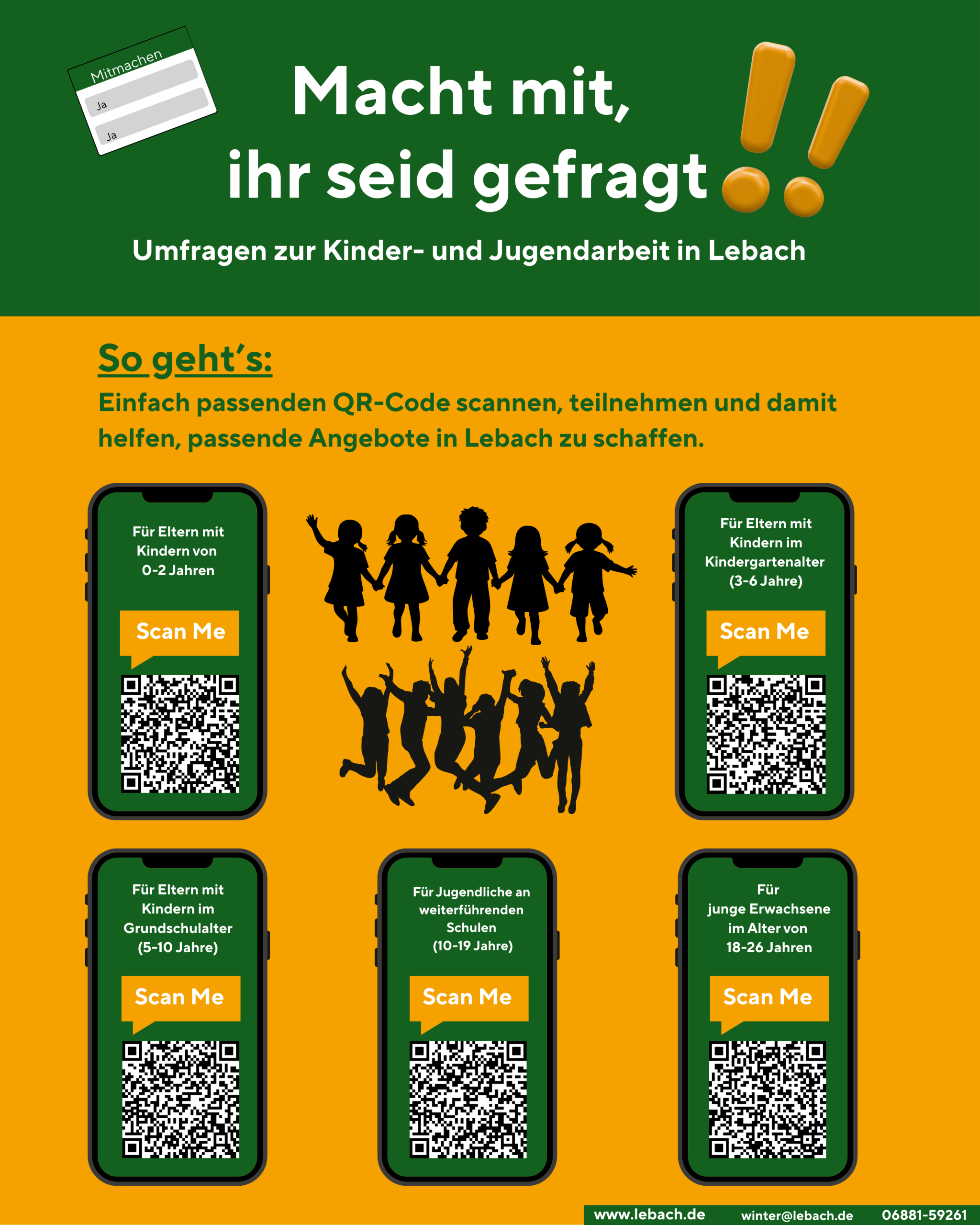 Umfrage alle QR-Codes Instagram