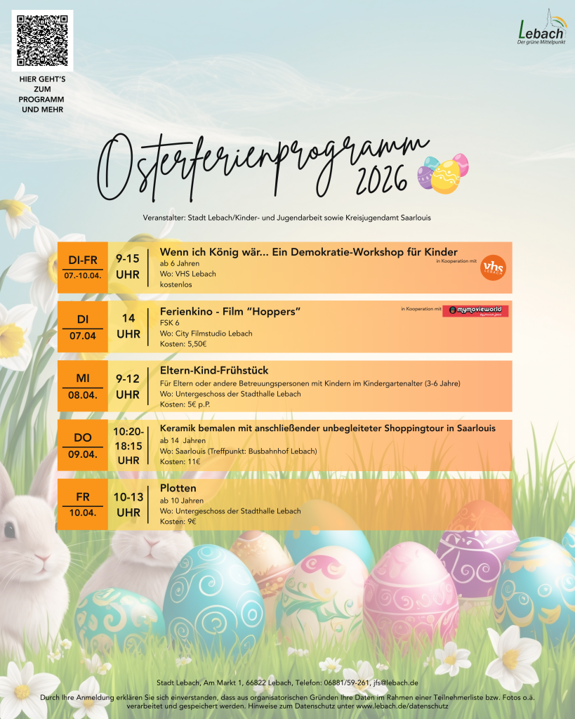 Osterprogramm 2026 Lebach