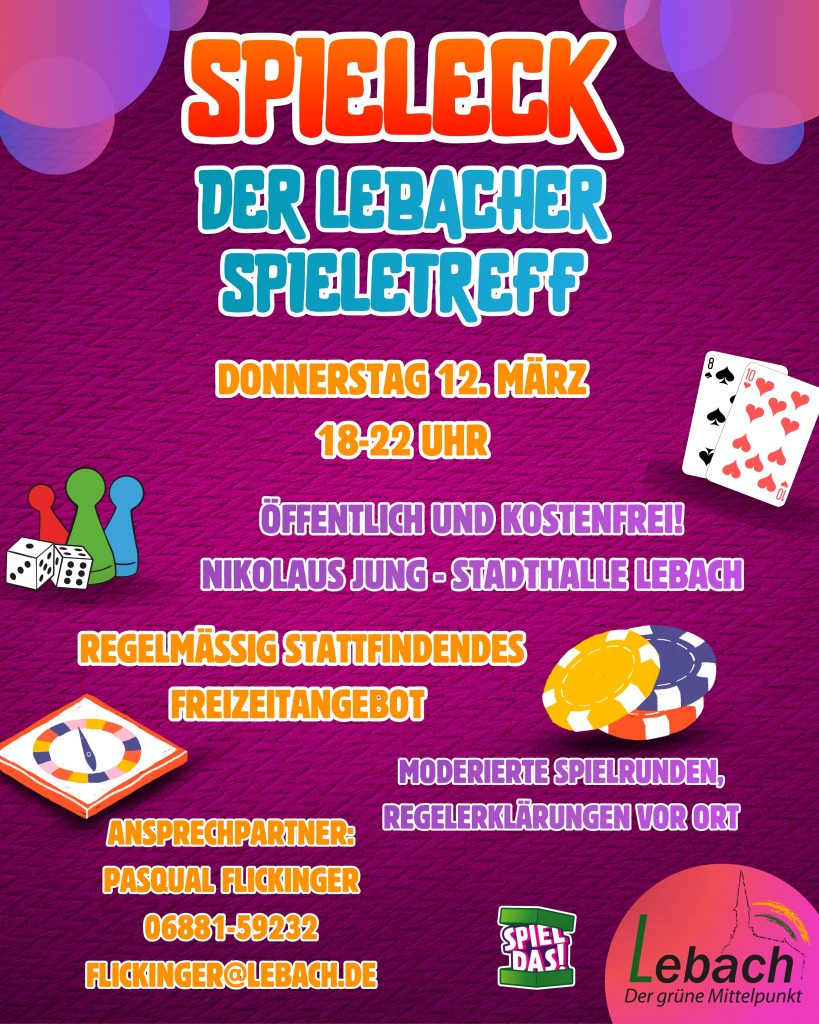 Insta Spieleck 12.03.