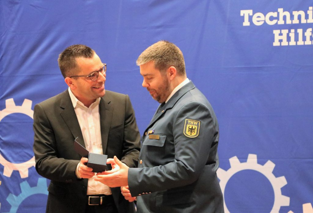 Dr. Frederic Kerber ist neuer THW-Ortsbeauftragter für Saarlouis
