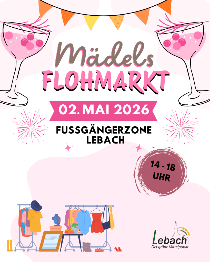 Plakat Mädelsflohmarkt Lebach