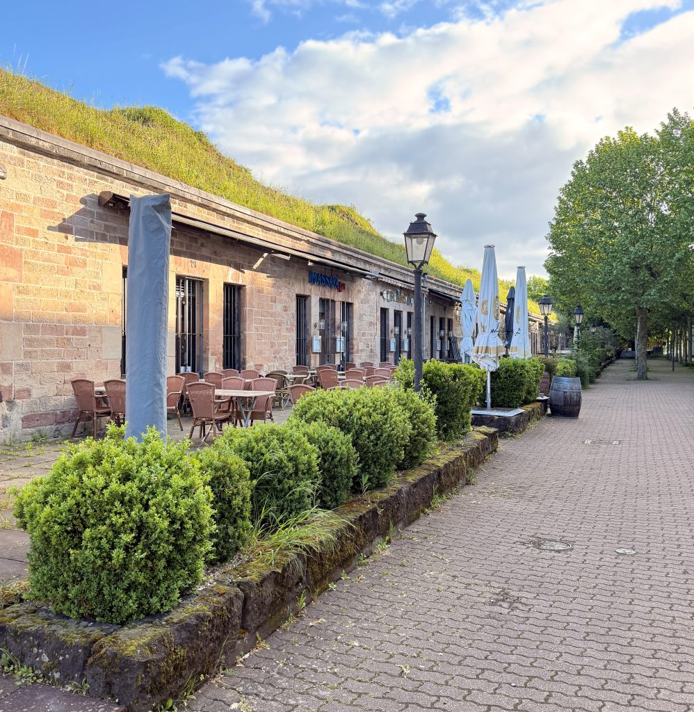 Restaurantlokal in den Saarlouiser Kasematten