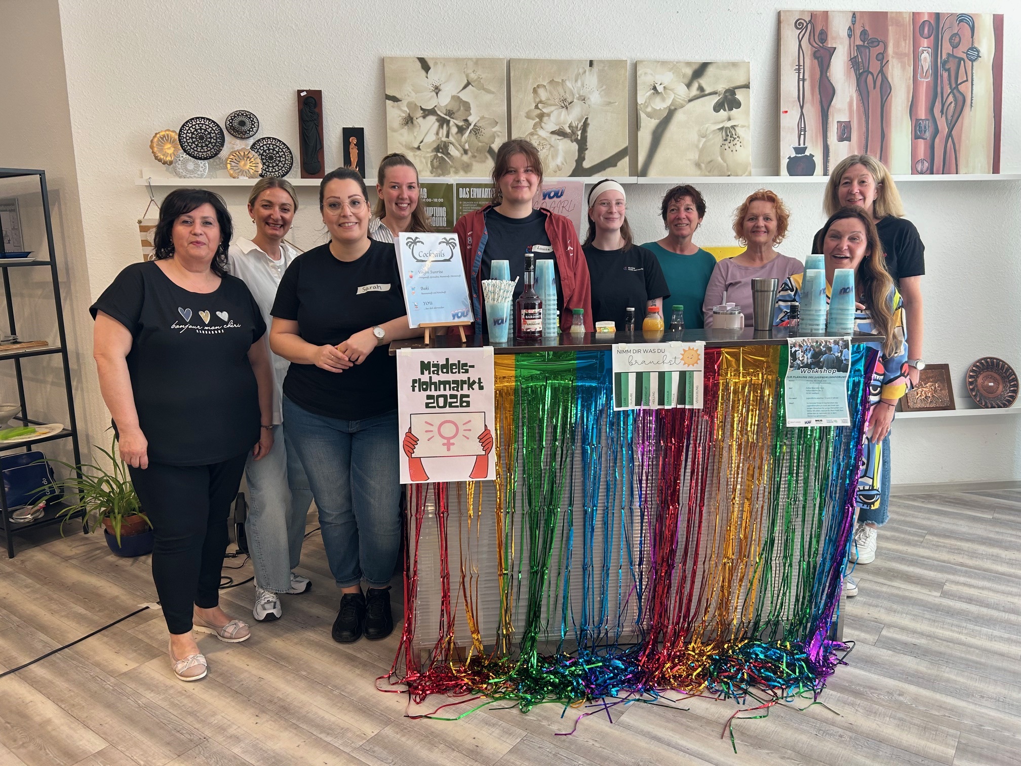 Shopping, Spaß und starke Impulse beim Mädelsflohmarkt