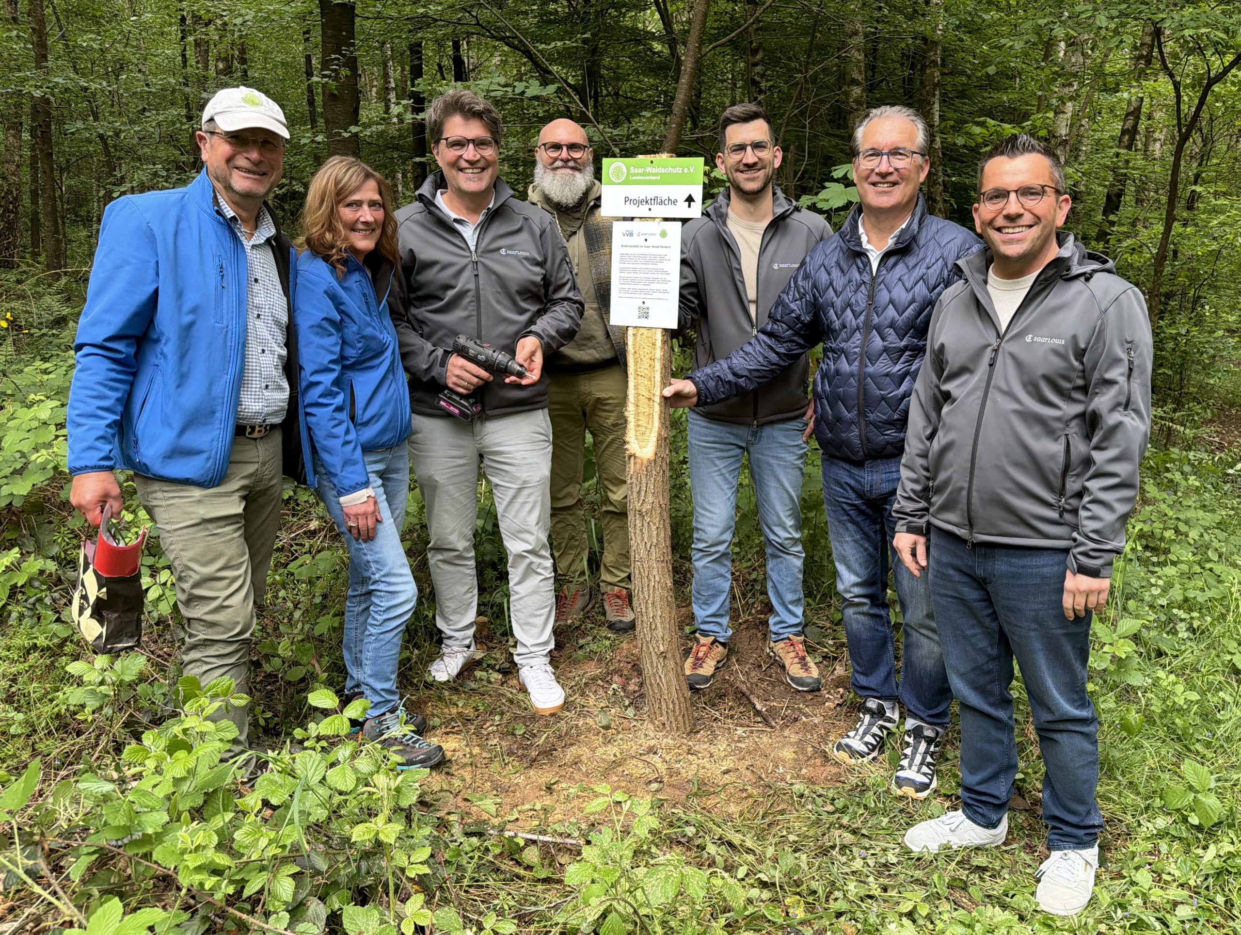 Förderbescheid für Biodiversitätsprojekt an Europastadt Saarlouis übergeben