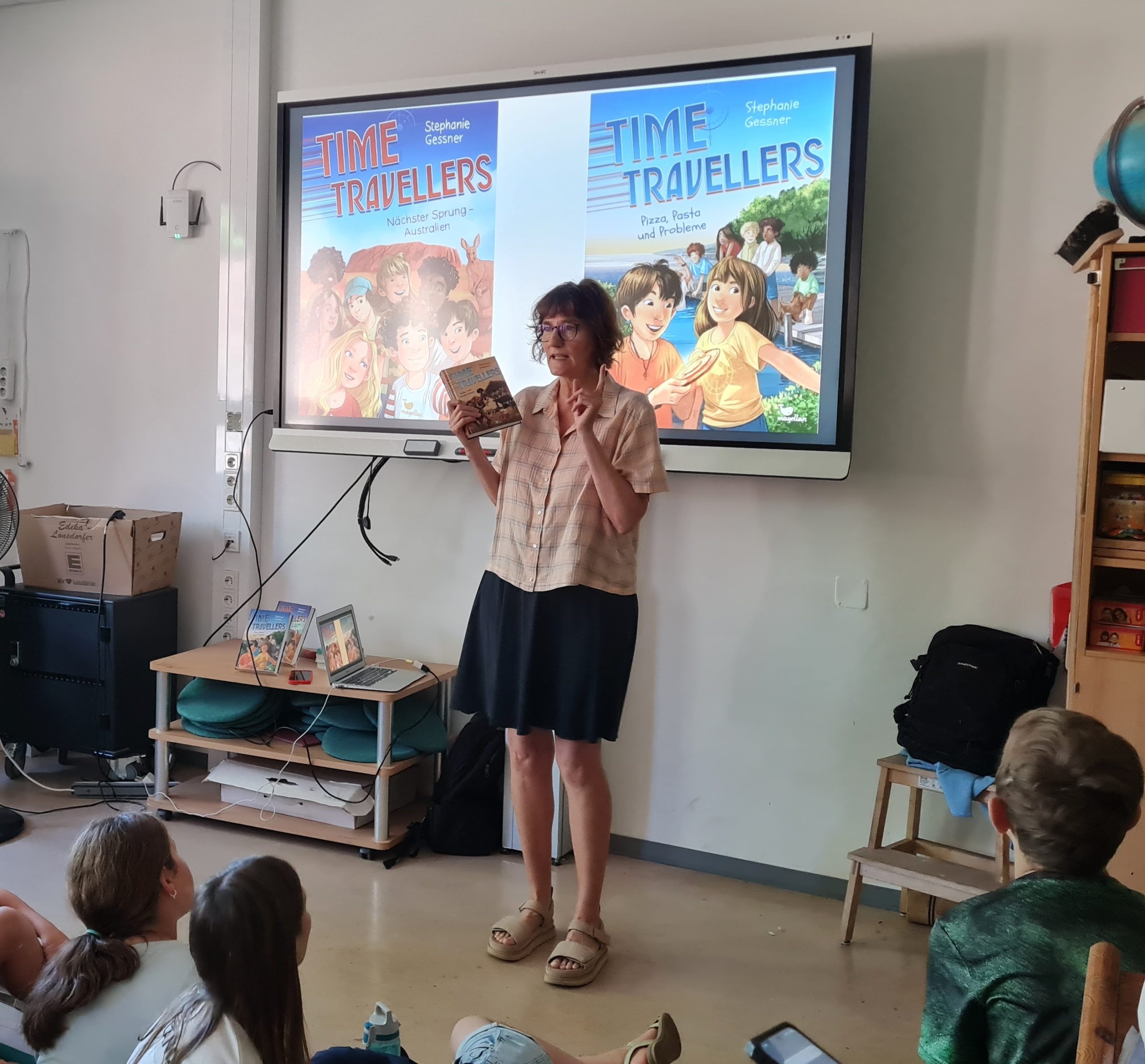 Autorenlesung mit Stephanie Gessner begeistert Viertklässler der Grundschule Beaumarais
