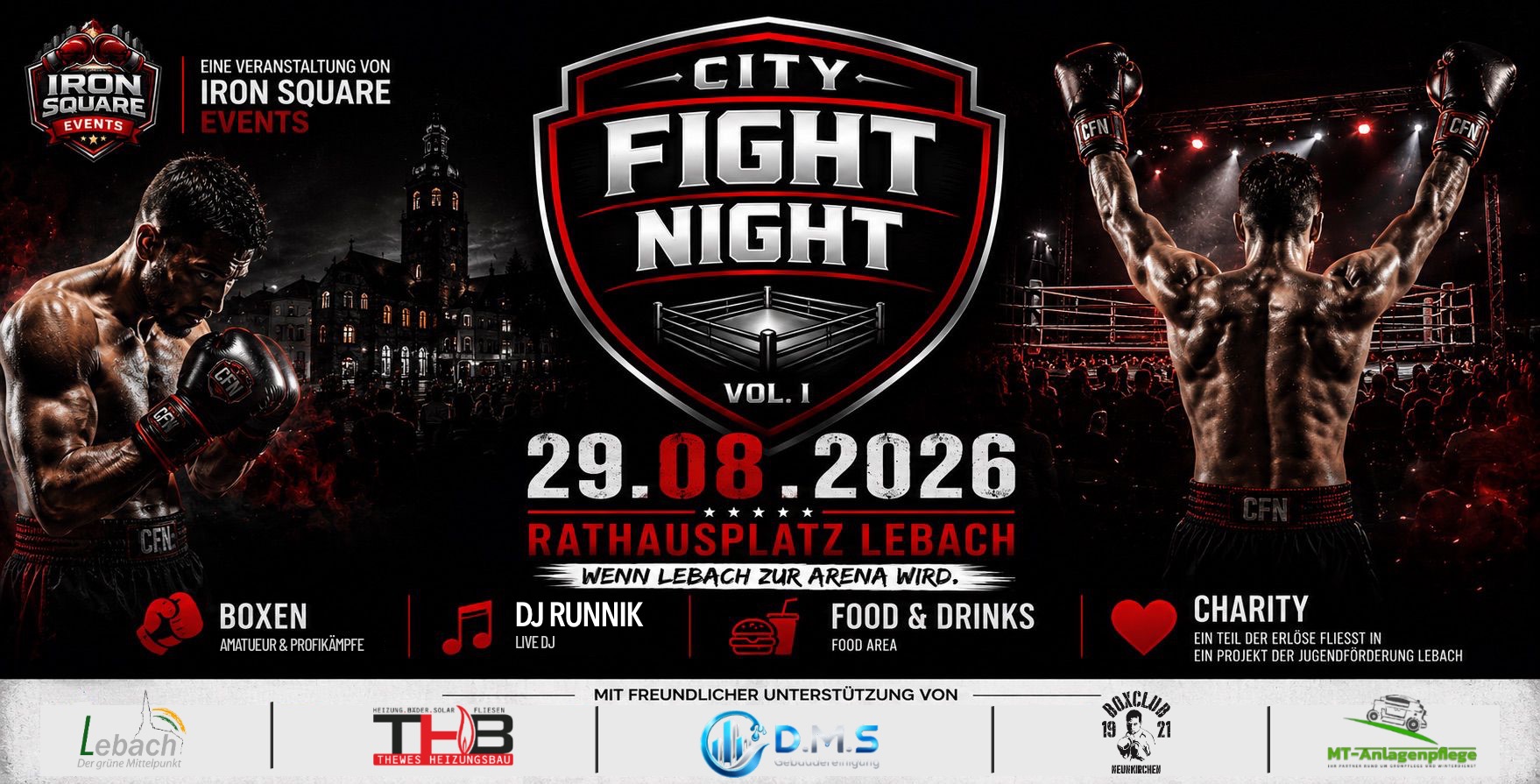 City Fight Night Vol. 1 bringt Weltklasse-Boxen nach Lebach