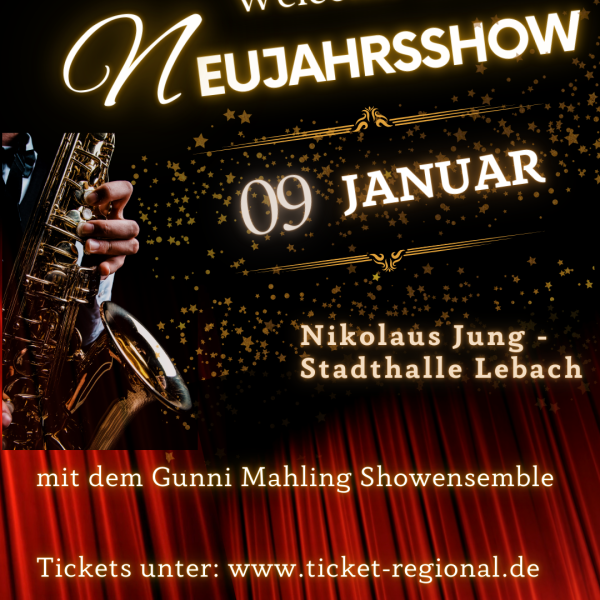 Welcome 2027 – Große Neujahrsshow am 09. Januar in Lebach
