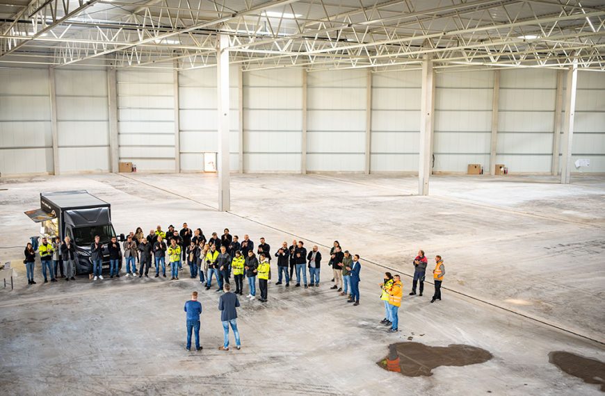 ISL feiert Richtfest für neues Logistikzentrum auf dem Lisdorfer Berg