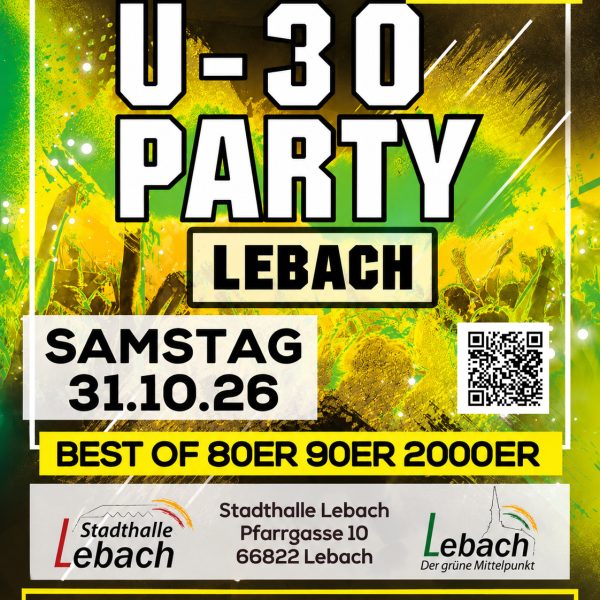 Ü30-Party am 31. Oktober in Lebach